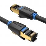 Cablu retea Vention IKABF Ethernet Cat. 8, mufat 2xRJ45, SFTP, 40Gbps, lungime 1m, Negru 3 - lerato.ro
