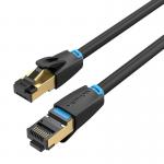 Cablu retea Vention IKABJ Ethernet Cat. 8, mufat 2xRJ45, SFTP, 40Gbps, lungime 5m, Negru 2 - lerato.ro