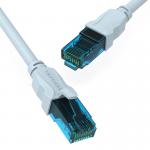 Cablu retea plat Vention VAP-A10-S075 Ethernet Cat. 5e, mufat 2xRJ45, UTP, 100Mbps, lungime 75cm, Albastru 3 - lerato.ro
