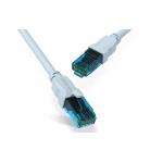 Cablu retea plat Vention VAP-A10-S075 Ethernet Cat. 5e, mufat 2xRJ45, UTP, 100Mbps, lungime 75cm, Albastru 4 - lerato.ro