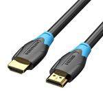 Cablu video Vention AACBE, HDMI 2.0 tata - HDMI 2.0 tata, 4K, 60Hz, 3D, HDR, 75cm, Negru 2 - lerato.ro