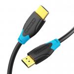 Cablu video Vention AACBE, HDMI 2.0 tata - HDMI 2.0 tata, 4K, 60Hz, 3D, HDR, 75cm, Negru 3 - lerato.ro
