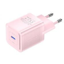 Incarcator retea Vention FEPP0-EU GaN, USB-C, 20W, Roz