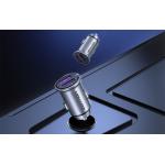 Incarcator auto Vention FFEH0, 2x USB, 30W, Quick Charge 3.0, Gri 4 - lerato.ro