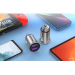 Incarcator auto Vention FFEH0, 2x USB, 30W, Quick Charge 3.0, Gri 6 - lerato.ro