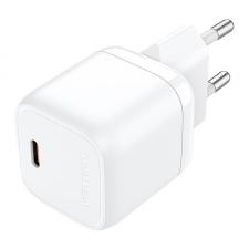 Incarcator retea Vention FAKW0-EU GaN, USB-C, 30W, Alb