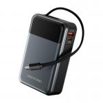Baterie externa portabila Vention FHYB0, 20000mAh, 65W, USB/USB-C, Negru 4 - lerato.ro