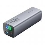 Baterie externa portabila Vention FHVH0, Display LED, 27000mAh, 140W, USB/USB-C, Cablu USB-C inclus, Gri 2 - lerato.ro