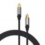 Cablu audio Vention BAVHF Optical, tata S/PDIF, 2m, Negru/Gri 2 - lerato.ro