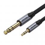 Cablu audio Vention BAUHH, Jack 3.5mm tata la Jack 6.35mm tata, 2m, Negru 5 - lerato.ro