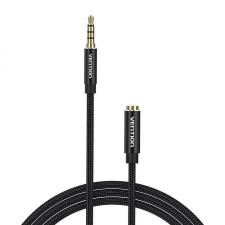Cablu audio TRRS Vention BHCBI, tata mini jack 3.5 mm la mama mini jack 3.5 mm, 3m, Negru