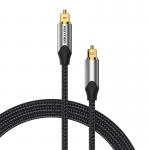 Cablu audio Vention Toslink BAVHI Optical, tata S/PDIF, 3m, Negru/Gri 2 - lerato.ro