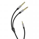 Cablu audio Vention BARHK, Jack 3.5mm tata la 2x Jack 6.35mm tata, 8m, Negru/Gri 6 - lerato.ro
