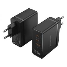 Incarcator retea Vention FEGB0-EU, 2xUSB-C ,1xUSB-A, 100W, Negru