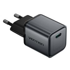 Incarcator retea GaN Vention, 1xUSB-C, 20W, Gri