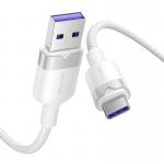 Cablu Vention USB la USB-C, 1m, Alb 3 - lerato.ro