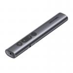 Presenter multifunctional wireless Vention, 2.4GHz, USB-A / USB-C, 50 mAh, Red Laser Pointer, Raza actiune laser 100m, Gri 4 - lerato.ro