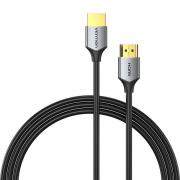 Cablu video HDMI Vention ALEHF, 1m, 4K, 60Hz, 18 Gbps, Silver