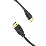 Adaptor video USB-C la DisplayPort 1.4 Vention CGYBH, 2m, 8K, Negru 3 - lerato.ro