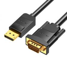 Cablu video Vention HBLBI, DisplayPort 1.4 tata la VGA tata, 1080p, 60Hz, 3m, Negru