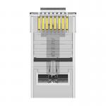 Set 100 mufe pentru cablu de retea Vention IDDR0, Cat.6, UTP, Transparent 5 - lerato.ro