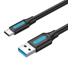 Cablu pentru incarcare si transfer de date Vention COZBH, USB la USB-C, 3A, 2 m, 5 Gbps, Negru