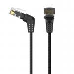 Cablu retea Vention UTP, Cat. 6, Mufat 2xRJ45, Lungime 1 m, Negru 4 - lerato.ro