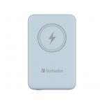 Baterie externa portabila Verbatim Charge'n'Go, 10000 mAh, PD 20W, Wireless 15W, USB-C, Albastru 2 - lerato.ro