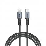 Cablu pentru incarcare si transfer de date Verbatim, USB-C/Lightning, 60W, 1.2m, Negru 2 - lerato.ro