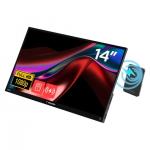 Monitor portabil Verbatim, IPS, 14 inch, Full HD, 1920x1200, 5000mAh, Negru 3 - lerato.ro