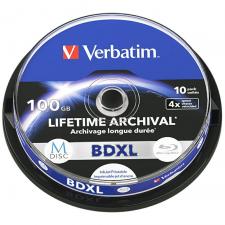 Set 10 bucati Verbatim BD-XL M-Disc, 100GB, Viteza 4x, Silver