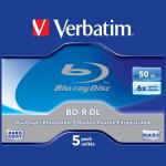 Set 5 bucati Verbatim Blu-ray BD-R SL, 50GB, Viteza 6x, Gri 4 - lerato.ro