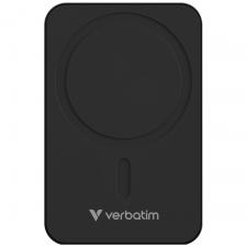 Baterie externa 20000 mAh Verbatim Charge n Go Essentials, Wireless Charging 15W, USB-C 35W, Negru