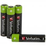 Set 4 baterii Verbatim NiMH, 950mAh, AAA, Negru/Verde 3 - lerato.ro