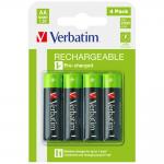 Set 4 baterii Verbatim NiMH, 2500mAh, AA, Negru/Verde 7 - lerato.ro