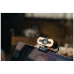 Camera Web Verbatim, 1080p@30FPS, Microfon incorporat AWC-02, ideala pentru birou, Negru 8 - lerato.ro