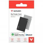 Set 2x Tracker Verbatim My Finder Card, Bluetooth 5.1, IP66, Black / Silver 9 - lerato.ro