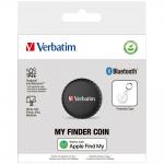 Tracker Verbatim My Finder Coin, Bluetooth 5.2, IP66, Negru 9 - lerato.ro