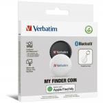 Set 2x Tracker Verbatim My Finder Coin, Bluetooth 5.2, IP66, Negru / Alb 10 - lerato.ro