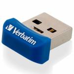 Memorie USB Verbatim Store n Stay NANO, 32GB, USB-A 3.2 Gen 1, Albastru 2 - lerato.ro