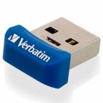 Memorie USB Verbatim Store n Stay NANO, 64GB, USB-A 3.2 Gen 1, Albastru 2 - lerato.ro