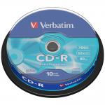 Set 10 bucati Verbatim CD-R Extra Protection, 700MB, Viteza 52x, Silver 2 - lerato.ro