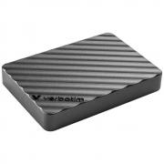 SSD extern portabil Verbatim Store n Go Mini Stripe, 2TB, USB-C 3.2, dimensiuni: 74.8 x 54 x 12.5 mm, greutate: 38g, Negru