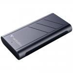 SSD extern portabil Verbatim TurboMetal, 2TB, USB-C 4, dimensiuni: 105.8 x 55 x 18.1 mm, greutate: 150g, Gri 2 - lerato.ro