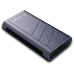 SSD extern portabil Verbatim TurboMetal, 2TB, USB-C 4, dimensiuni: 105.8 x 55 x 18.1 mm, greutate: 150g, Gri 3 - lerato.ro