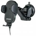 Suport auto Verbatim FWC-01, Dashboard / Windshield / Air Vent Mount, Incarcare Wireless 15W, Negru 2 - lerato.ro