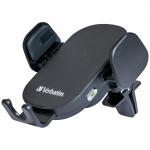 Suport auto Verbatim FWC-01, Dashboard / Windshield / Air Vent Mount, Incarcare Wireless 15W, Negru 3 - lerato.ro