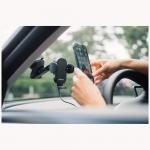 Suport auto Verbatim FWC-01, Dashboard / Windshield / Air Vent Mount, Incarcare Wireless 15W, Negru 9 - lerato.ro