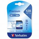 Card de memorie Verbatim SDXC Premium U1 V10, 128GB, Negru 3 - lerato.ro