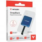 SSD extern portabil Verbatim Snapback, 2TB, USB-C 3.2, Citire 2000 MB/s, Scriere 1800 MB/s, Albastru 5 - lerato.ro